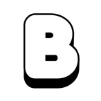 Big letter B - Easy coloring alphabet Big letter B - Easy coloring alphabet