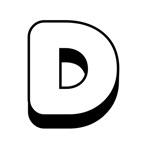 Big letter D - Easy coloring alphabet Big letter D - Easy coloring alphabet
